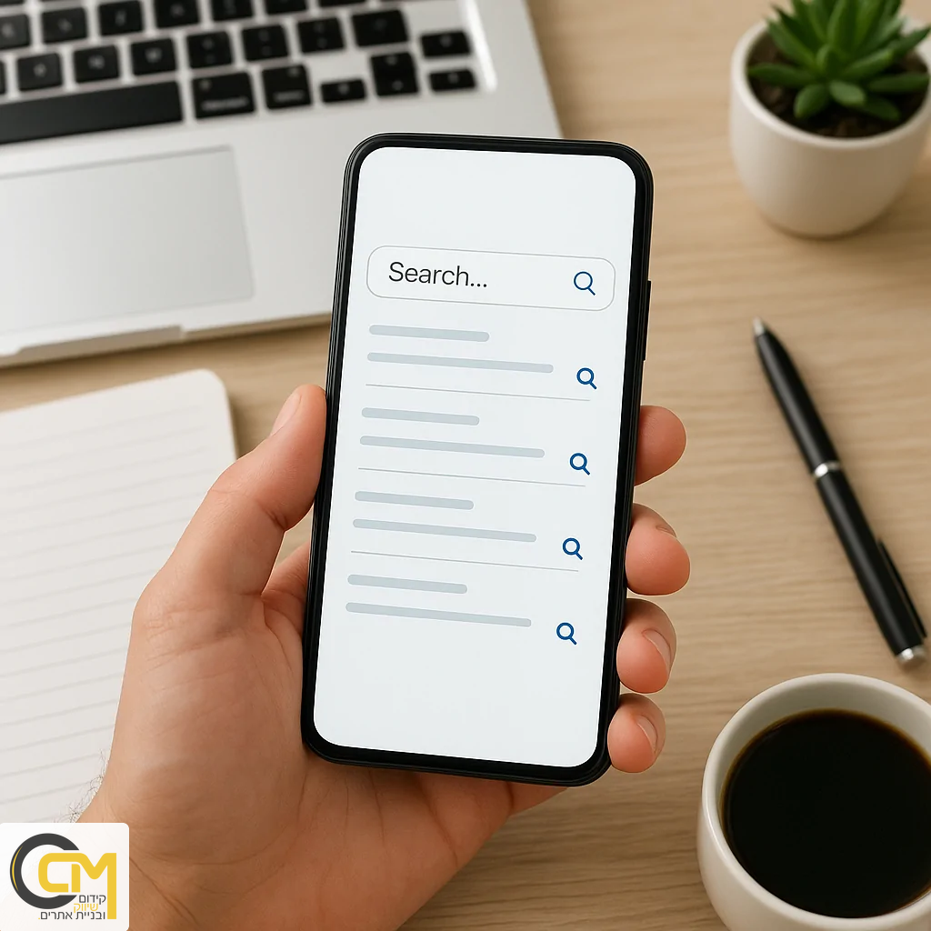 מילון מושגים מעשי לקידום אורגני, בניית אתרים ושיווק דיגיטלי — יישום עם כלי AI