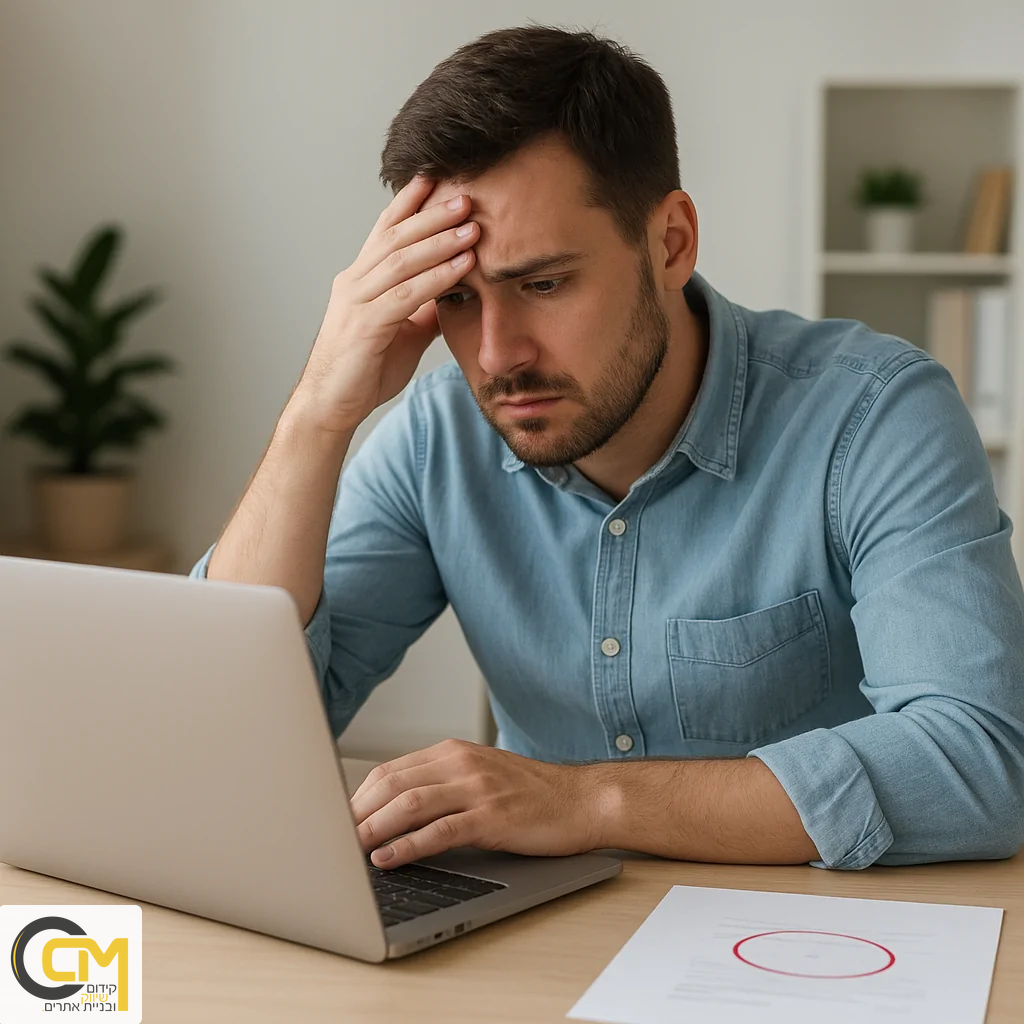 10 טעויות טכניות בקידום אתרים שכל אתר חדש צריך לתקן